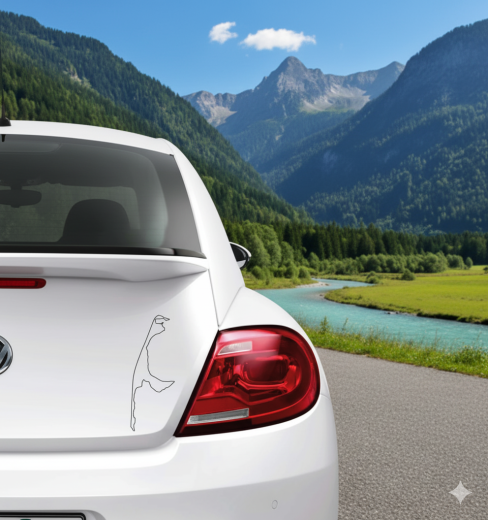 Sylt Sticker – Das Original für dein Fahrzeug