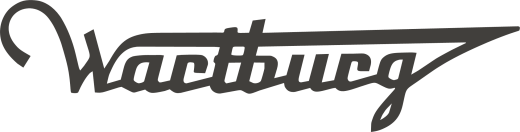 Wartburg Schriftzug Sticker 240mm