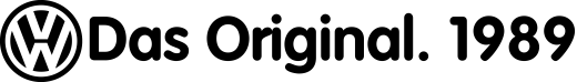 VW Aufkleber „Das Original. 19xx“