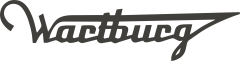 Wartburg Schriftzug Sticker 240mm