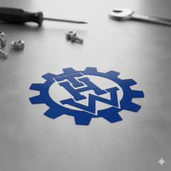 THW Sticker 10 x 10 cm